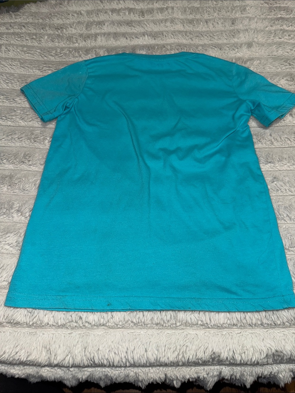 Champion Men’s Teal Graphic Logo Short Sleeve Tee - Picture 5 of 5